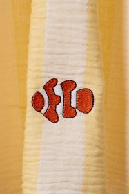 Resim Sealıne Sarı Müslin Nakışlı Peştamal 90X170 2542 - Sarı / 90 x 170 