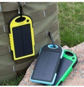 Resim Güneş Enerjili Solar Powerbank 10000 Mah 