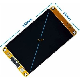 Resim Esp32-48s035 3.5 İnch Kapasitif Dokunmatik Tft Lcd Modül 320x480 Pixel Rgb Led Ldr Usb Uart Io Sens 