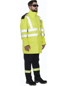 Resim İtfayeci Alev Almaz Petro Kimya Yağmurluk 