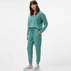 Resim Nautica Kadın Yeşil Regular Fit Eşofman Altı 