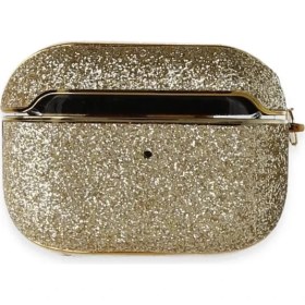 Resim Airpods 3 (3.nesil) Spell Simli Kılıf Gold 