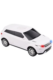 Resim JUNGLEE Land Rover Modeli Bluetooth Hoparlör Araba Şekli Bt Ses Kutusu Mini Stereo Tf Kart Usb Fm Radyo Aux 