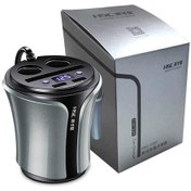 Resim Fn 12-24v Araç Çakmak Çift Usb Telefon İçin Akü Gerilim Test Cihazı Hsc108d - Gri 