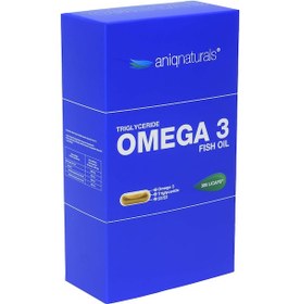 Resim Aniqnaturals Balik Yaği Omega 3 - 300 Licaps - Fransa Dan 