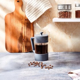 Resim Doppio Grey French Press 600 ml 
