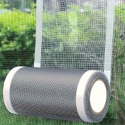 Resim 11.99cm x 4.0metre Kendinden Yapışkanlı Mesh Tamir Bandı - Dayanıklı, Yırtıya Dayanıklı Pencere ve Kapı Koruma Ekranlar, Zeminler, Kanalizasyonlar ve Daha Fazlası İçin | Pencereler, Kapılar ve Ekranlar İçin Dekoratif Mesh 