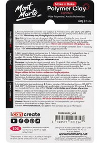 Resim Mm Make N Bake Polimer Kil Signature 60g - Chinese White 