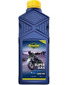 Resim Putoline 1 L Bottle Super Dx4 10w-40 Yarı Sentetik Motosiklet Yağı 