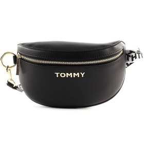 Resim Tommy Hilfiger Iconic Tommy Bumbag Kadın Bel Çantası Black - Black / STD 