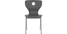 Resim Adem Koç Plastik Betina Metal Ayaklı Monoblok Okul Öğrenci Kolej Sandalyesi 