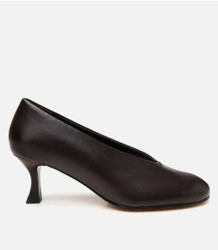 Resim Hotiç Kadın Deri Kahverengi İnce Topuklu Ayakkabı 01ayh304510a480 Kahve-brown Kahverengi 