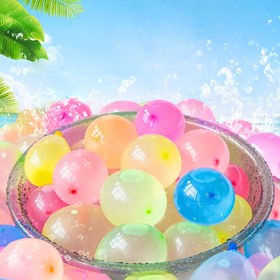 Resim 600'li Paket Mini Küçük Balonlar No. 3 Su Balonu Yaz Havuzu Partisi Dış Mekan Sokak Dükkânı Balonları 