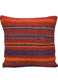 Resim Zehra Abla Halı Yeni El Dokuma Dekoratif Kilim Kırlent Yastık Kılıfı 6560 Çok Renkli 