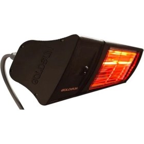 Resim Goldsun Supra Plus GSS20PLG 2000 W Az Işıklı Infrared Isıtıcı Siyah 