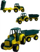 Resim SAZE Clk-391 Vakumlu Römorklu Traktör Araç Uzunluk: 39 Cm 