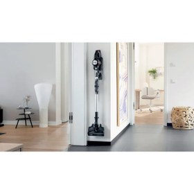 Resim Yeni Seri Çift Bataryalı Bosch Premium Şarzlı Dik Süpürge 80 Dk Ya Kadar Çalışma Süresi 