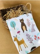 Resim Ceylan Çok Amaçlı Müslin Örtü Battaniye Çok Renkli 