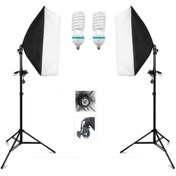 Resim HLYPRO Youtuber Çekimleri Için Sürekli Işık Seti 