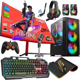 Resim Gaming Game CacheX Sx75 I7-860 8gb 240gb Ssd 4gb Gt730 24" Oyuncu Masaüstü Bilgisayar 