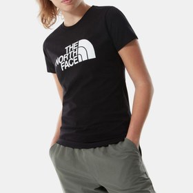 Resim The North Face Kadın Tişört Easy - Siyah 