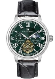 Resim Carl Von Zeyten CVZ0081GRSS 45mm Otomatik Erkek Kol Saati 