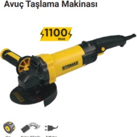 Resim Devir Ayarlı Profesyonel Taşlama Makinesi, 1100 W Güç ile Güçlü Performans 