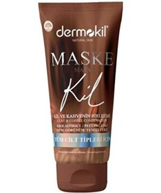 Resim Dermokil Kil ve Kahve İçerikli Yüz Maskesi 75 ML 