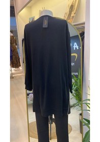 Resim İnvee Fermuar Detayli Tunik 7047 Siyah Siyah 