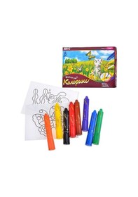 Resim Amos Crx5p8 Colorix 3in1 Pastel Boya 8 Renk 