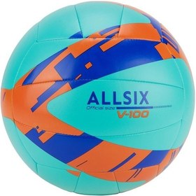 Resim Decathlon Allsix Öğretici Voleybol Topu - Turkuaz - V100 Turkuaz 