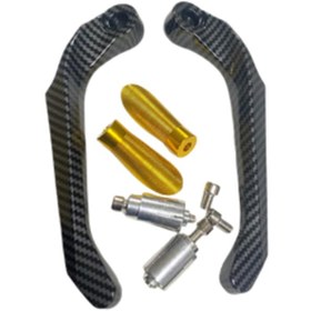 Resim Moto Express Manet Koruma H1 Sarı (Karbon) 