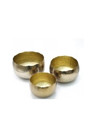 Resim Aurea Metal Saksı Küçük Boy Sarı 