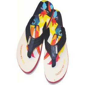 Resim Erkek Eva Yüksek Tabanlı Tesktil Kolonlu Ultra Hafif Parmak Arası Plaj Terliği 45014 Beyaz 