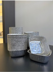 Resim Alüminyum Sütlaç Ve Aşure Kasesi 