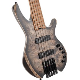 Resim Cort SPACE5SDB Bas Gitar | 5 Telli Headless (Başsız) - Star Dust Black 