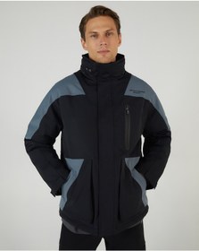 Resim Skechers M Outerwear Padded Jacket Erkek Siyah Mont S242035-001 Siyah 