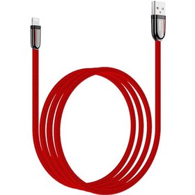 Resim Hoco. U74 Usb To Lightning Şarj Data Kablosu - Kırmızı 