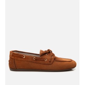 Resim Hotiç 01AYH310870A370 KADIN Deri Taba Bağcıklı Günlük Loafer 