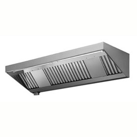 Resim Electrolux Professional 304 Stainless Steel Wall Hood With Filters And Exhauster AMPV728DT 