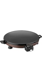 Resim Muhtelif Akel AT610 1550 Watt Termostatlı Metal Katmer Sacı 46 cm Bronz Kaplama Kolay Temizlenebilir 