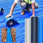 Resim Endüstriyel Çatı Sızdırmazlık Bandı, 1 Rulo, Suya Dayanıklı Yapıştırıcı, Metal Yüzeyler ve Çatılar için Sızıntı Geçirmez Onarım, 10cm x 500cm 