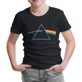 Resim Pink Floyd - Dark Side of the Moon Siyah Çocuk Tshirt 
