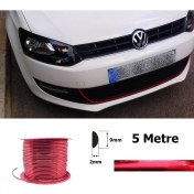 Resim Yapiskanli Nikelaj Serit Bant Cita 9mm 10 Metre Parlak Kirmizi 