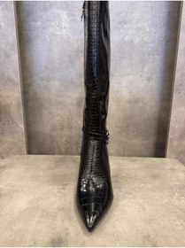 Resim Guja TOPUKLU ÇİZME KROKO DESENLİ 