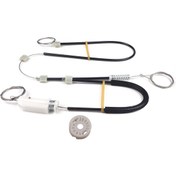 Resim Mercedes CLS Class C219 W219 2004-2011 A2197300746 İçin Arka Sol Cam Kriko Tamir Seti 
