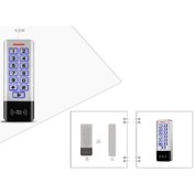 Resim Novacom Nc-ms11p Metal Wp Şifre Matik / Kart Okuyucu Su Geçirmez Pin+prox 