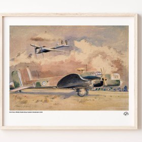 Resim Whitley Bombardıman Uçakları, Poster 