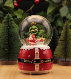 Resim Hediyebiziz Yılbaşı Kar Küresi Noel Işıklı Ve Müzikli Christmas Noel Baba 6 