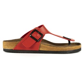 Resim Slazenger LUKE Erkek Parmak Arası Plaj Kırmızı Terlik 